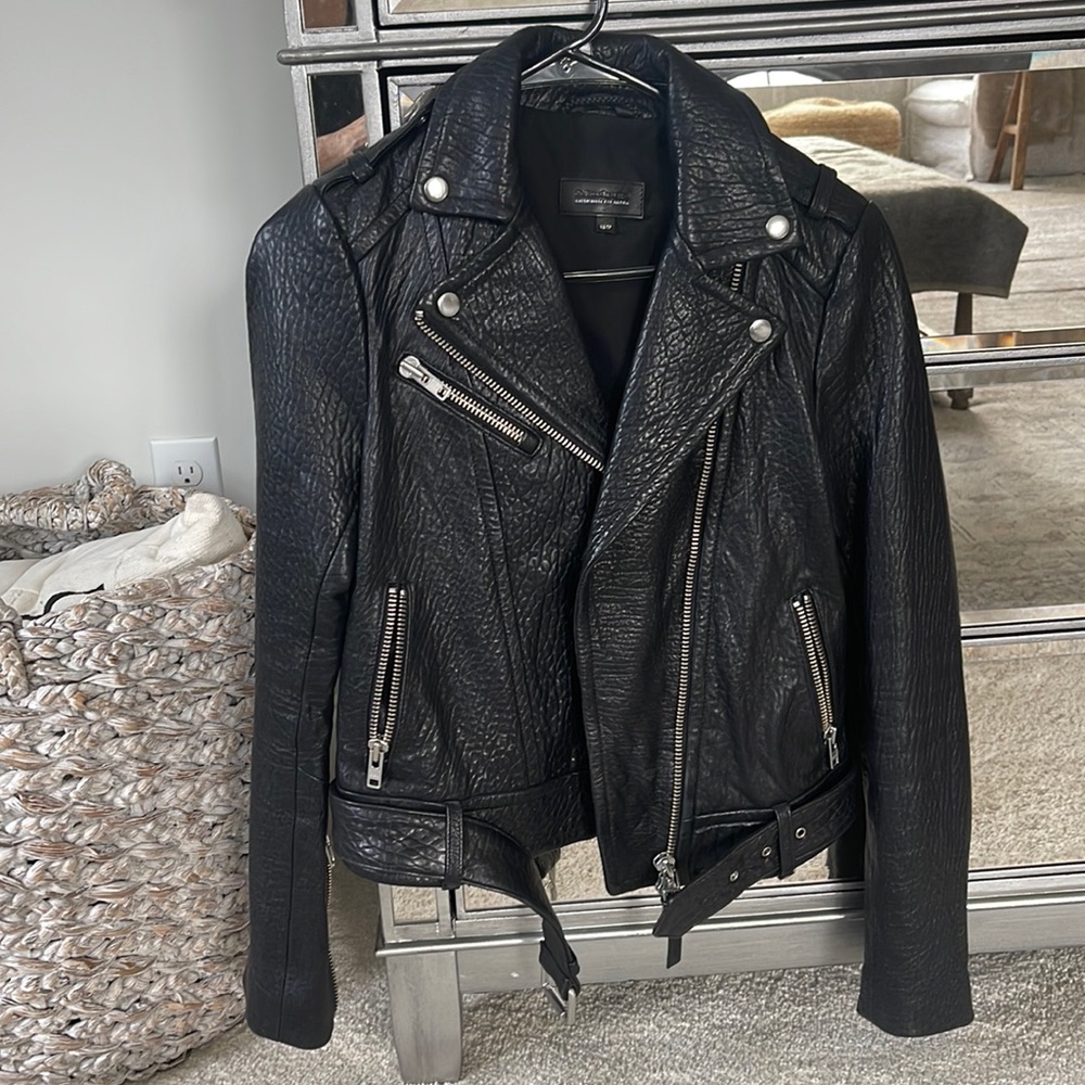 Mackage Black Leather Jacket